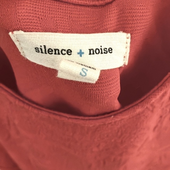 Urban Outfitters- Silence+Noise~ Coral colored, geometric patterned Sundress- S - Picture 2 of 8